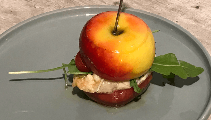 Apfel-Ziegenkäse-Burger Rezept von Elbe-Obst aus dem Alten Land