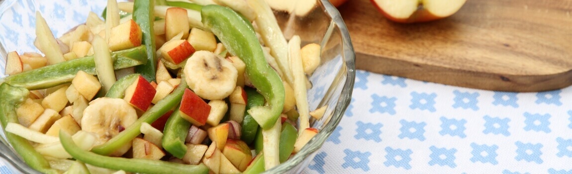Apfel-Paprika-Salat Rezept von Elbe-Obst aus dem Alten Land