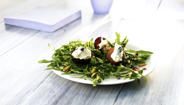 gefüllte Pflaumen Rezept von Elbe-Obst aus dem Alten Land