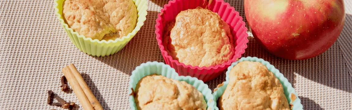 Rezept Würzige Apfelmuffins von Elbe-Obst